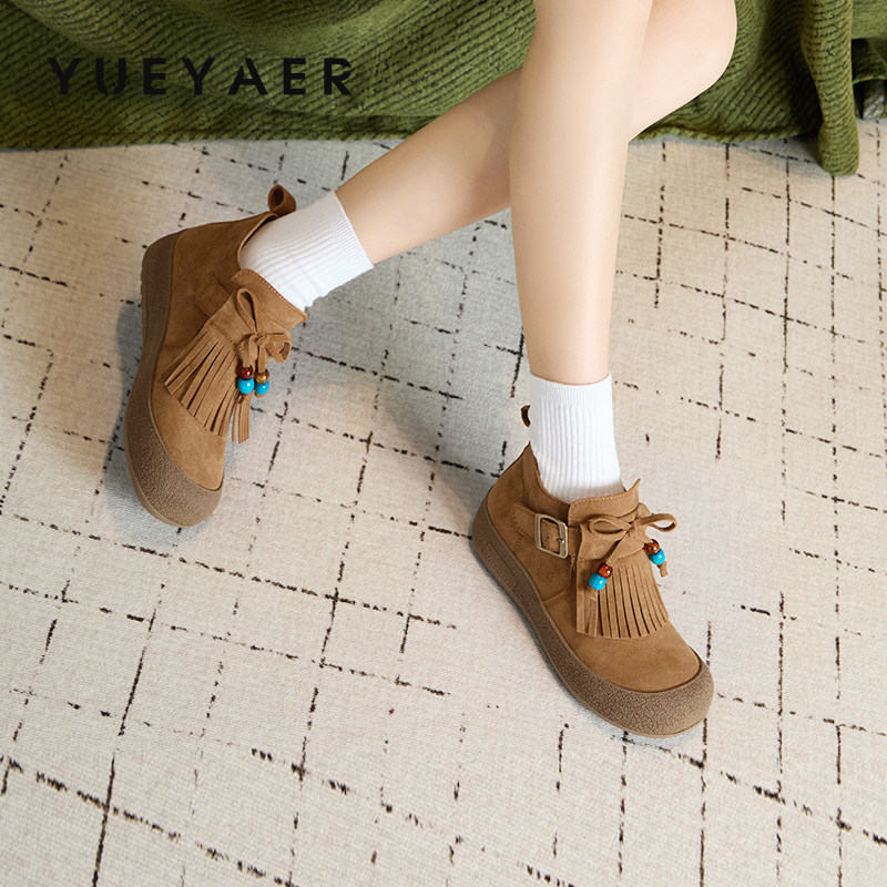 月芽儿复古勃肯鞋女2025秋冬季新款休闲加绒保暖大头丑萌平底短靴,女鞋,时装靴,淘宝优惠券,粉丝福利购,淘宝优惠卷