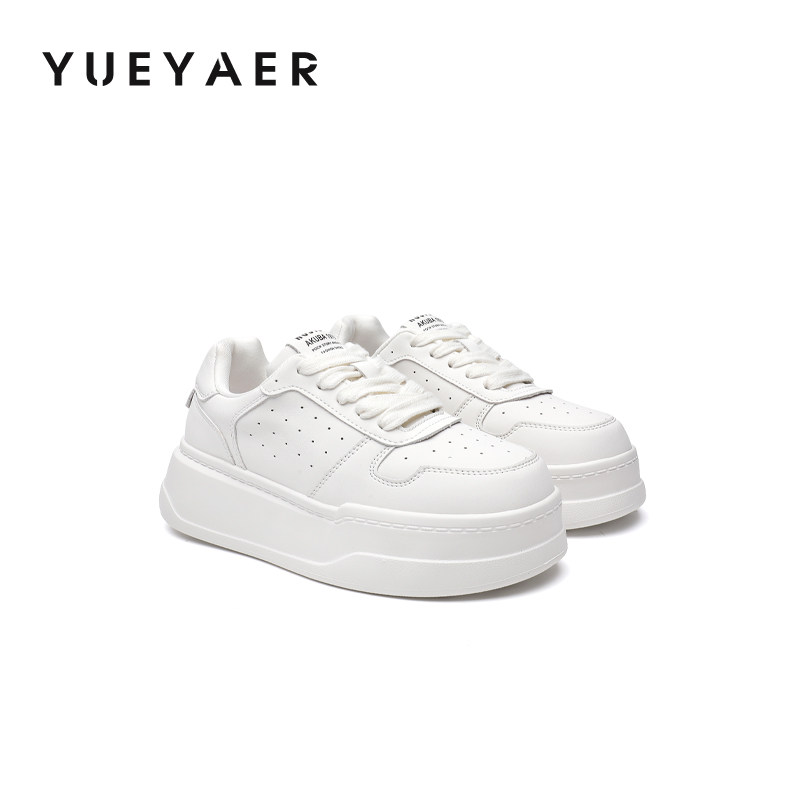 月芽儿厚底小白鞋女增高鞋配裙子百搭大头面包鞋休闲运动鞋板鞋子,女鞋,时尚休闲鞋,淘宝优惠券,粉丝福利购,淘宝优惠卷