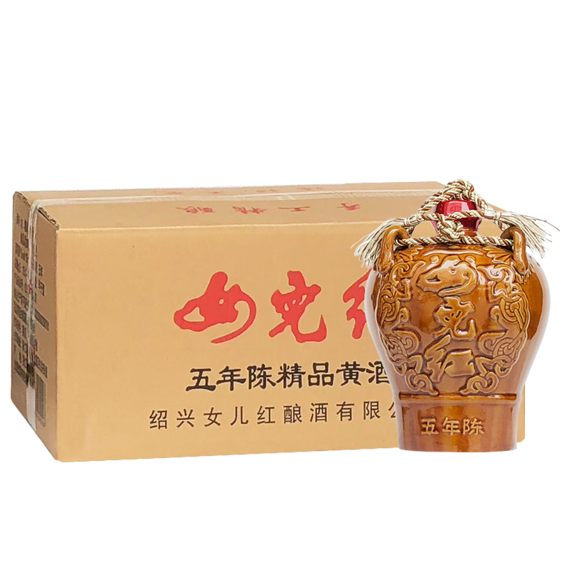 女儿红五年陈黄酒整箱糯米