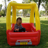 充气车子室内海洋球池儿童礼物帐篷玩具游戏屋可折叠户外野餐道具