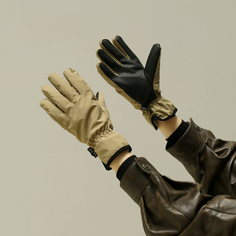 滑雪手套男款加绒防水触屏女骑行