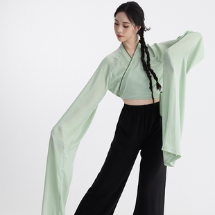 舞由吾律古典 京剧目专业表演出身韵基训练功汉服北蹈女 汉唐水袖