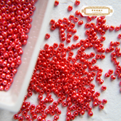 日本TOHO东宝进口实色红米珠15 45A 散珠手工diy材料