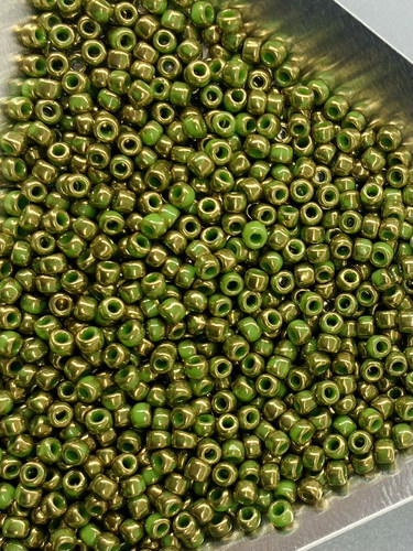 日本TOHO东宝进口喷金米珠11/0 1702 串珠散珠手工diy材料