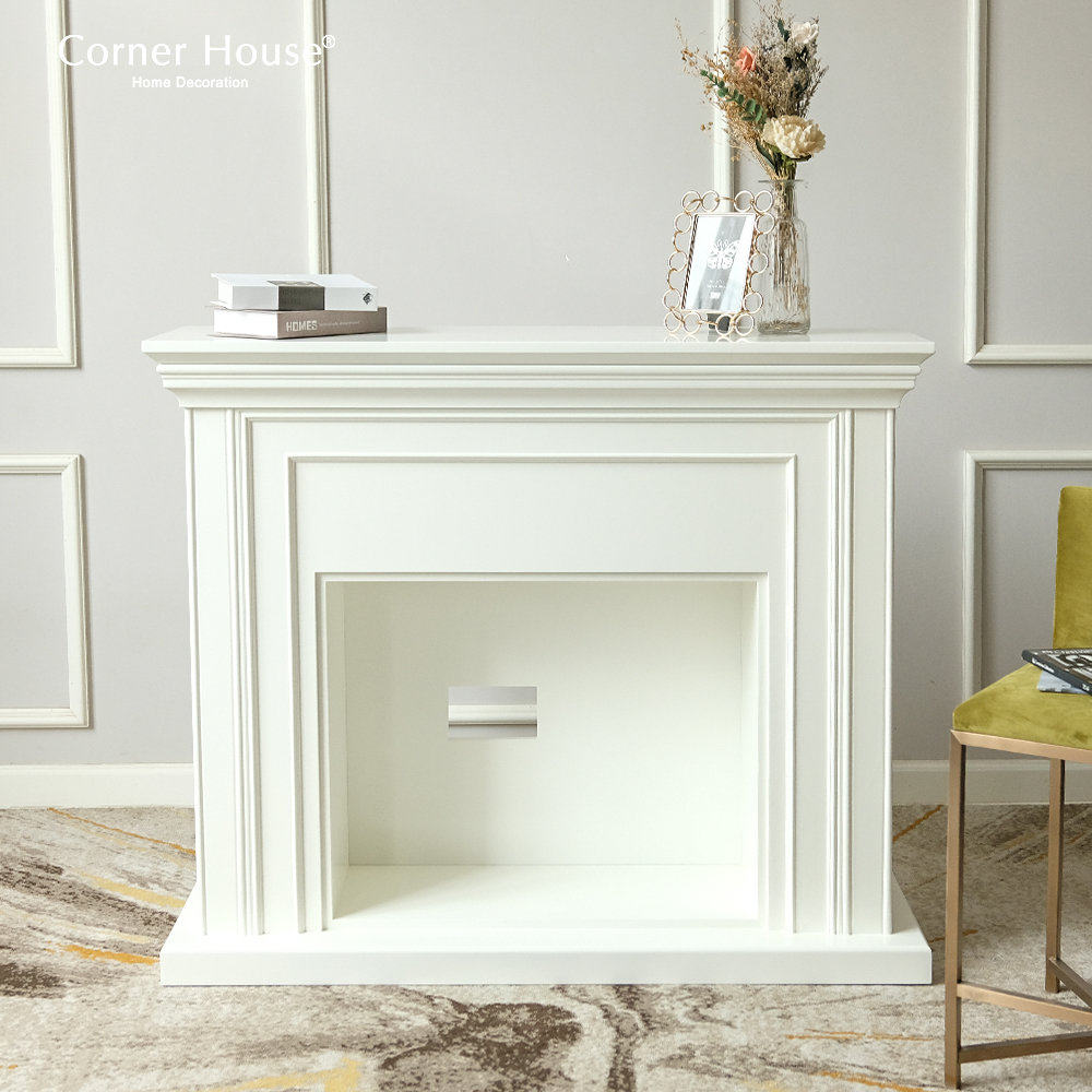 corner house壁炉装饰现代简约客厅假壁炉美式轻奢家用室内装饰架