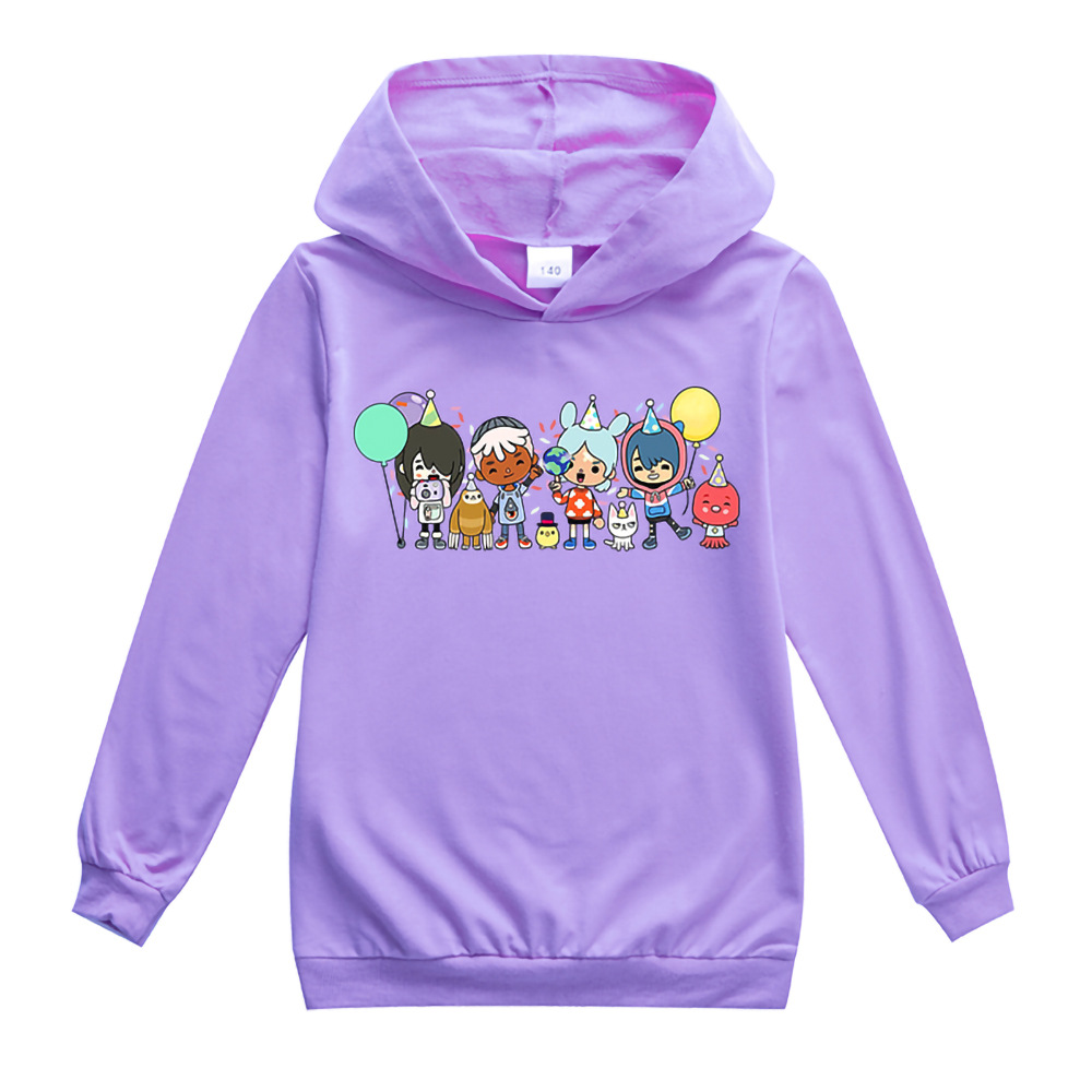 TOCA LIFE WORLD托卡生活世界100-170码 款儿童装卫衣帽衫H2215A