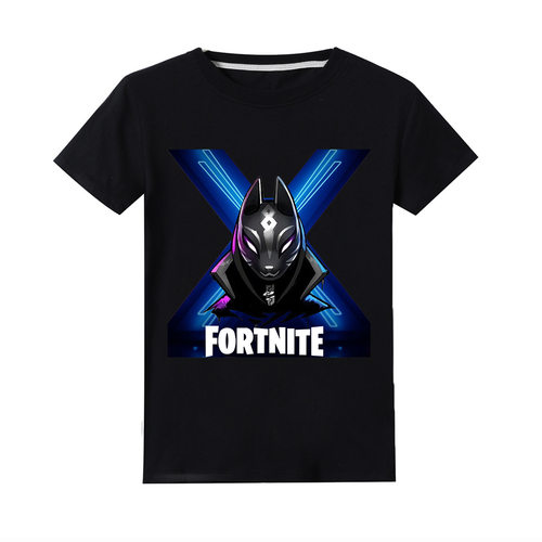 堡垒之夜Fortnite儿童全棉卡通短袖T恤