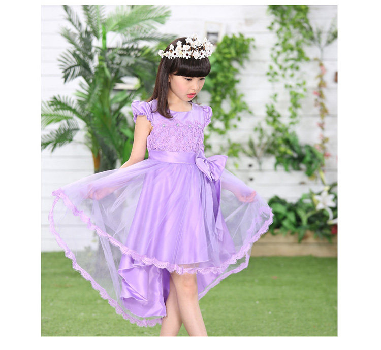Robe enfant en mélange - Ref 2045906 Image 4