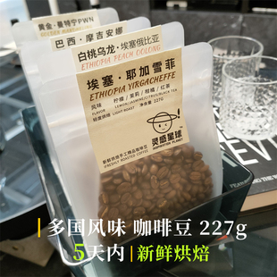 227g精选口粮咖啡豆竞标豆瑰夏花魁手冲新鲜烘焙耶加雪菲单一产区