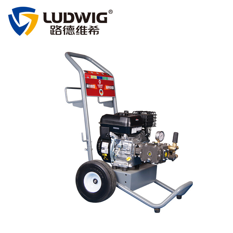 汽油清洗机高压洗车机工地除漆柴油冲洗机剥树皮喷砂200公斤