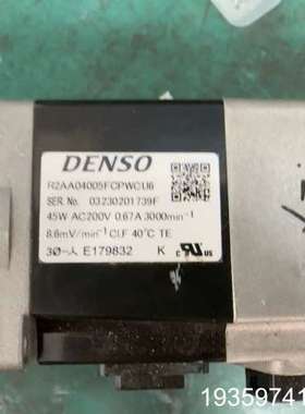 DENSO伺服电机R2AA04005FCPWCU6，45W，议价
