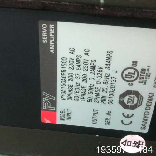 伺服PY0A150A0PR1S00议价