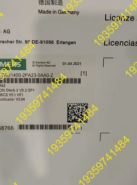 议价：6AU1400-2PA02-0AA0-ZZ=Jj01+M00