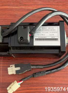 #电机   伺服电机，功率400W，型号MTS060401C议价