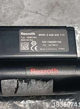 力士乐 0608820113 3DMC060 力士乐扭矩议价