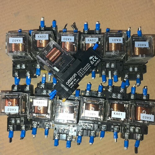议价：大五脚欧姆龙继电器MKS1XT -10带底座P7MF-06图片