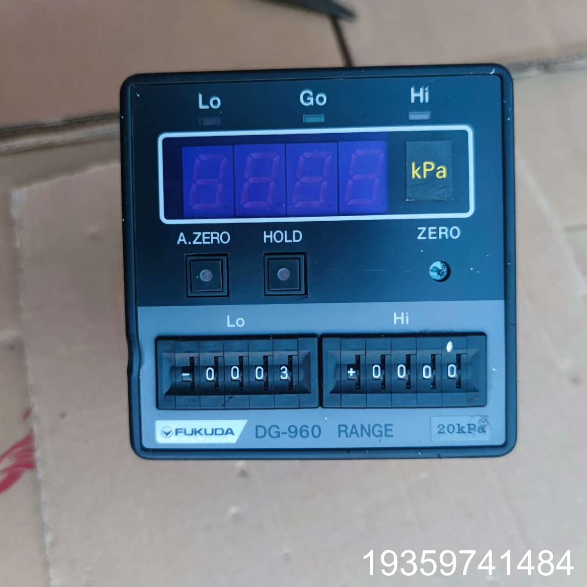 FUKUDA  DG-960压力表,气体泄漏检，DG-9议价