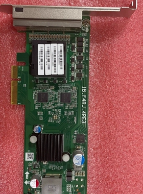 议价：四囗千兆网卡 IB.F4RJ.4PE3 ，实物如图，功能正常