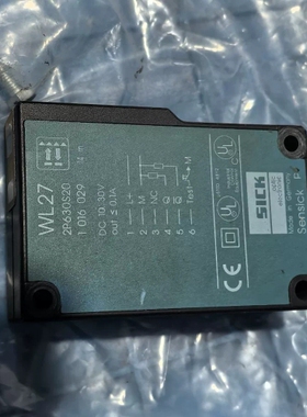 SICK西克光电传感器WL27，型号2P630S20，工作电 议价