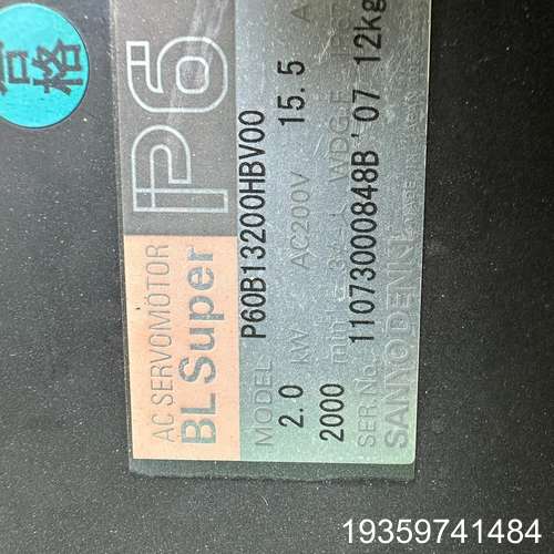 伺服P60B13200HBS00/P60B13200HB议价