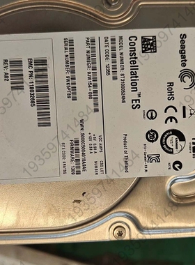 议价：希捷 Constellation ES ST31000524