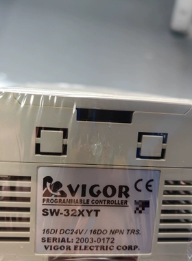 台湾丰炜VIGOR可编程控制器SW-32XYT，，带 议价