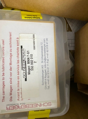 议价：施耐博格SCHNEEBERGER微型滑块进口导轨MNN7-G