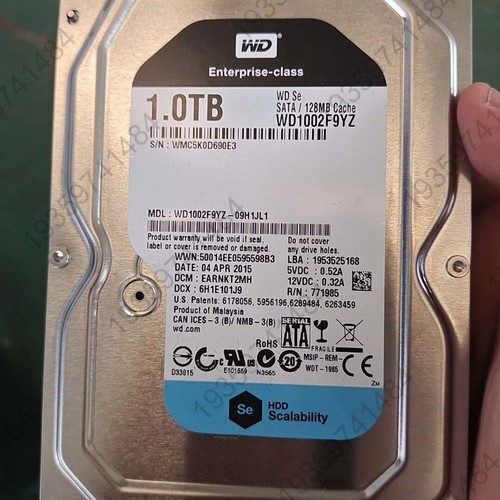 议价：西部数据 WD1002F9YZ 1TB企业级硬盘，128MB