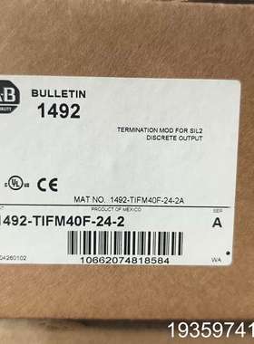 AB 1492-TIFM40F-24-2 安全继电器议价