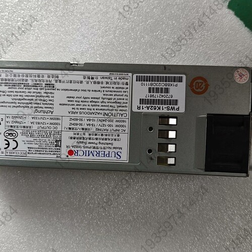 议价：PWS-1K62A-1R Supermicro 1600W