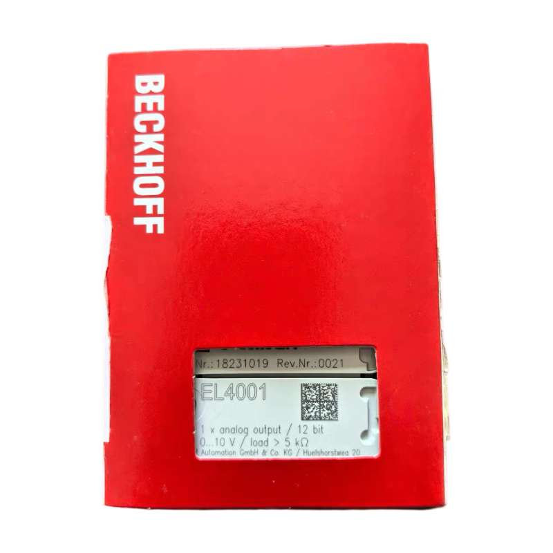EL4021 EL1258 EL1259倍福BECKHOFFPLC模块议价