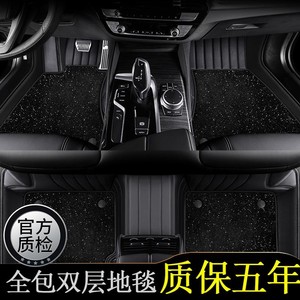 适用于保时捷macan脚垫迈凯丝圈通逸玛卡专用地毯全包围汽车脚垫
