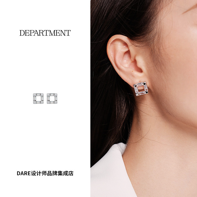 department有相耳环方块耳饰耳钉