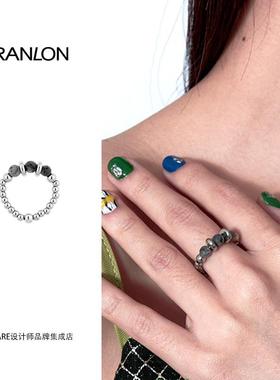 Dare买手店 iranlon自然论 地图石戒指女串珠弹力百搭高级感首饰