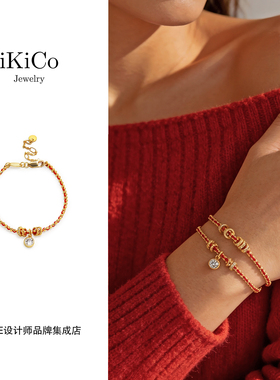 Dare买手店 ikico 守护编织红绳新年好运百搭原创设计首饰马年