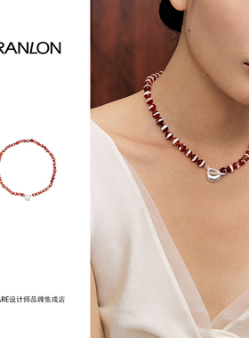 Dare买手店 iranlon自然论 小丑鱼项链女串珠百搭天然石设计首饰