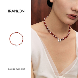 Dare买手店 iranlon自然论 小丑鱼项链女串珠百搭天然石设计首饰