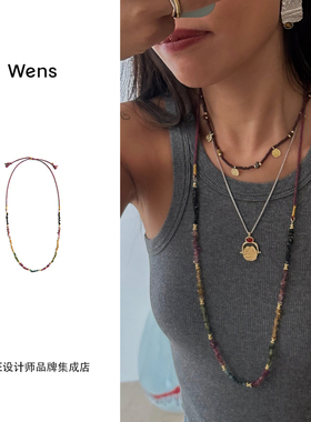 WensTHEKISS编织绳项链