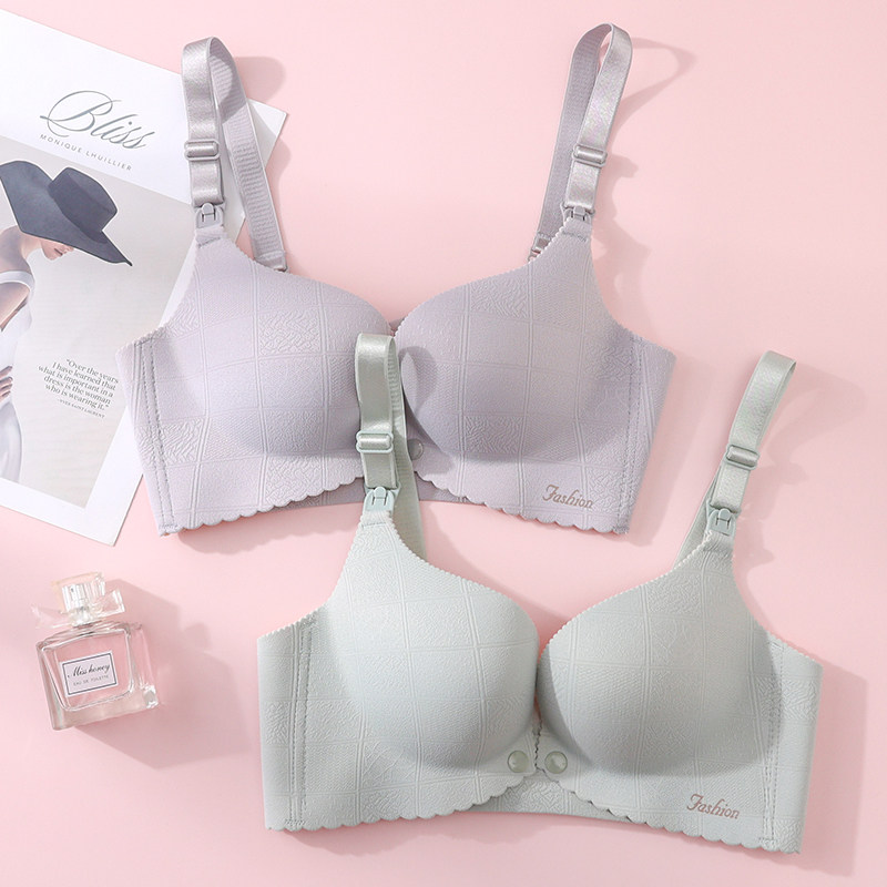 路心梦哺乳内衣聚拢防下垂产后喂奶孕妇内衣怀孕期专用文胸胸罩女