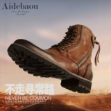 Martens, высокие сапоги для отдыха, туфли в английском стиле, из натуральной кожи, в британском стиле