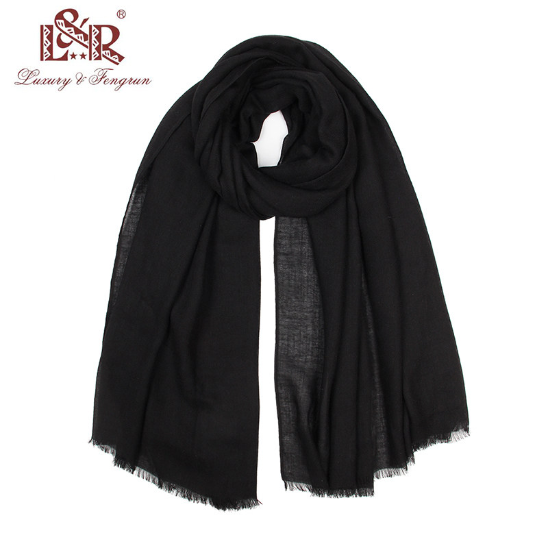 欧美风柔软舒适人字纹百搭男女素色纯色两用围巾披肩外贸原单尾货