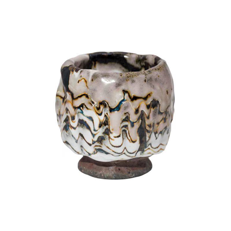 渌水山房 沐焰瓷坊 银标系列天然玛瑙品茗杯 王忠伟艺术品收藏
