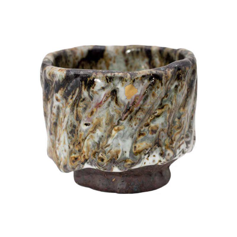 渌水山房 沐焰瓷坊 银标系列天然玛瑙釉杯 超大品杯 瑕疵品特价