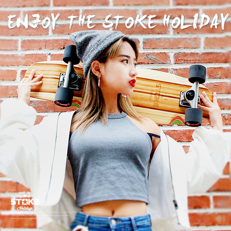 Skateboard pour homme femme STOKE - Ref 2593271 Image 3