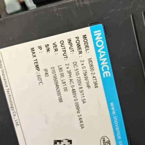 议价INOVANCE MD800-2-4T3R4变频器