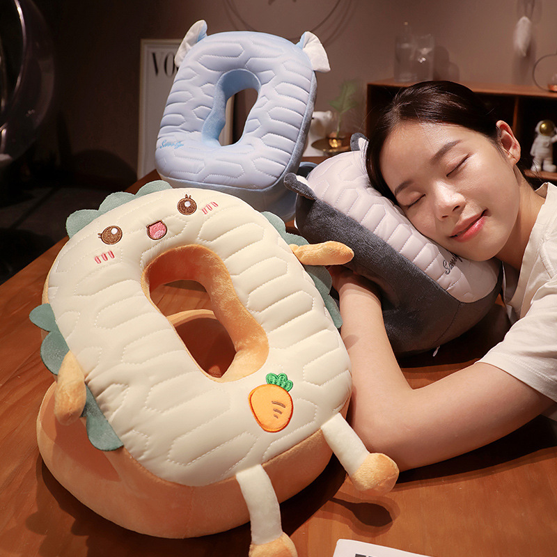午休神器冰丝午睡枕趴睡枕学生