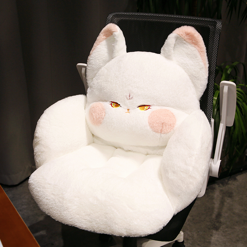 小狐狸嘟嘟猫寝室椅子坐垫带靠背一体办公室久坐屁垫宿舍冬季加厚,居家布艺,椅垫,淘宝优惠券,粉丝福利购,淘宝优惠卷