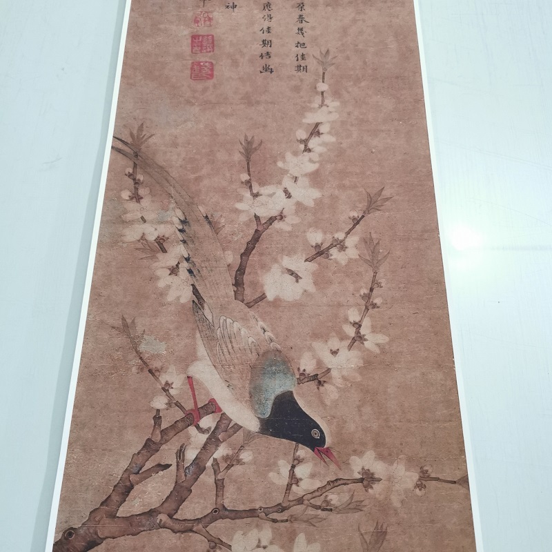 高清艺术喷绘画芯宣纸绢布卷轴画