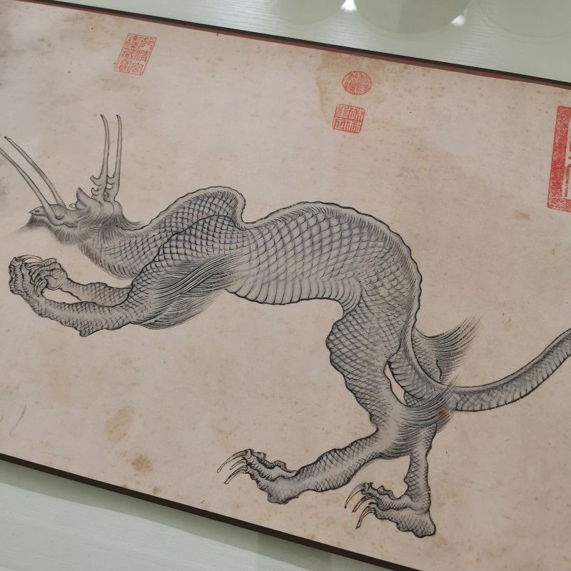 吴彬十八应真图卷复古山水书画