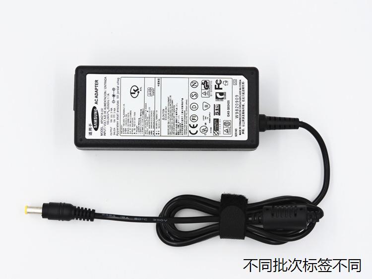 适用于三星19V3.16A笔记本300E4C 600B4 E3415 E3420电脑充电源配